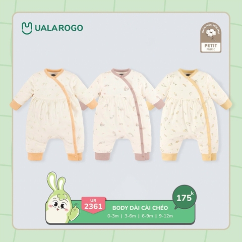 Body dài tay cài chéo pettit bé gái Ularogo