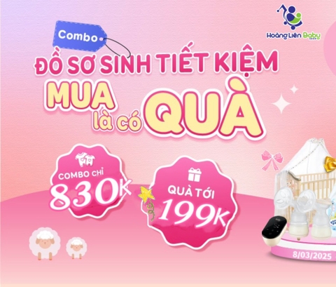 COMBO SƠ SINH SIÊU TIẾT KIỆM TRI ÂN MẸ BẦU 2025
