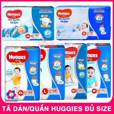 Bỉm Huggies  Size L - Quần Mẫu mới 44 miếng