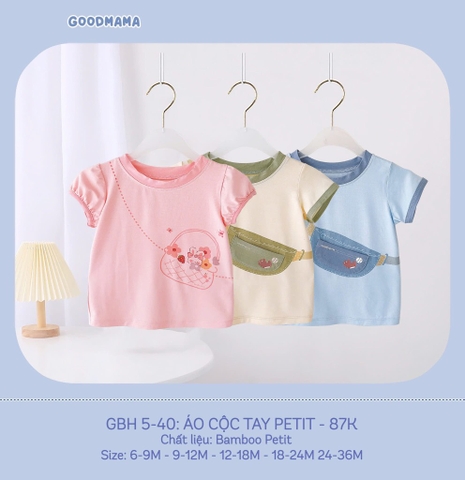 Goodmama - Áo rời cộc tay pettit size 6- 36m