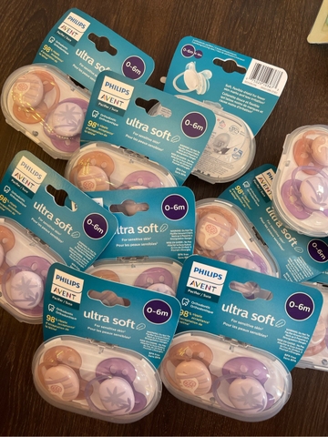 Ty giả chống vẩu Event Ultra Soft vành ty mềm linh hoạt cho bé từ 0-6m