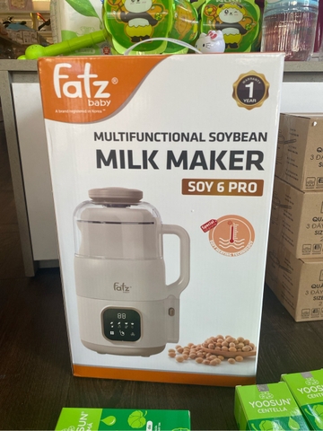 Máy Làm Sữa Hạt Đa Năng Fatzbaby Soy 6 Pro – Xay Nấu Thông Minh, Tiện Lợi Cho Cả Gia Đình