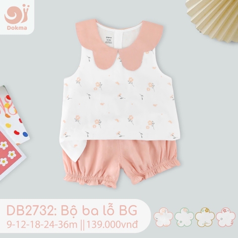 Dokma - Bộ 3 lỗ bé gái (9-36m)