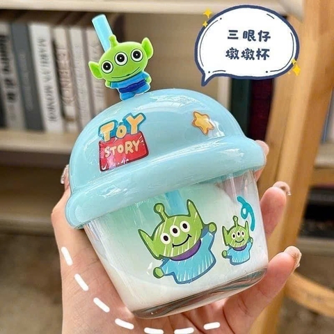 Cốc uống nước thuỷ tinh Mini Cute