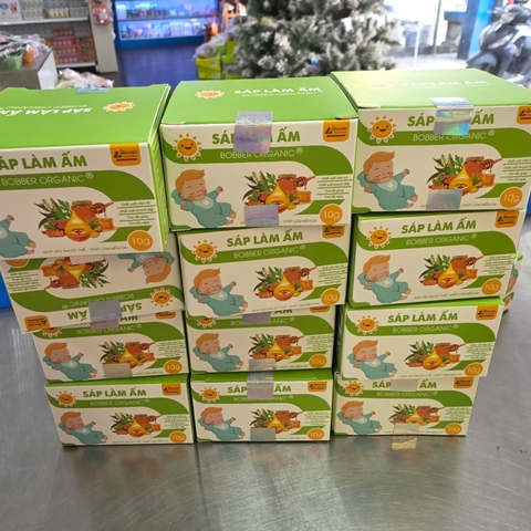 Sáp Làm Ấm Bobber Organic 10g – Giữ Ấm Ngực, Bàn Chân Và Cơ Thể Cho Bé