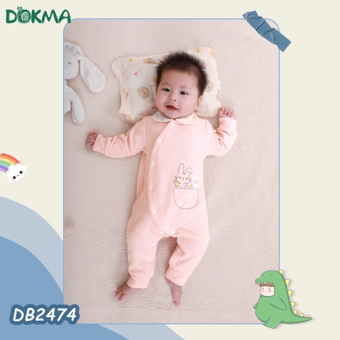 Dokma - Body cài lệch dài tay DB2474