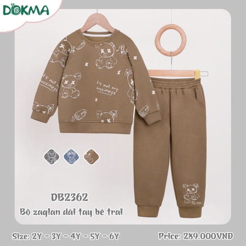 Bộ cổ tròn dài tay BT Dokma DB2362