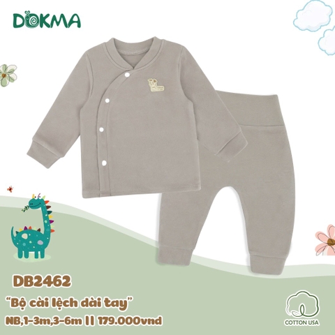DOKMA - Bộ cài lệch dài tay thu đông DB2462