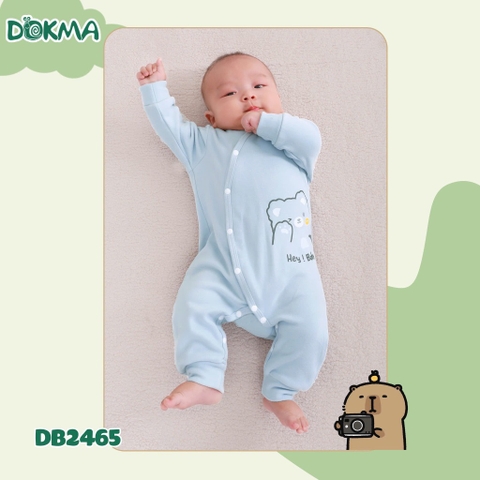DOKMA - Body cài lệch dài tay DB2465