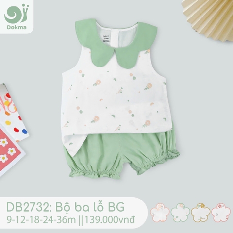 Dokma - Bộ 3 lỗ bé gái (9-36m)