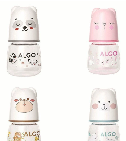 Bình sữa sơ sinh Algo 60ml, bình nước cho bé nhỏ babyforlove