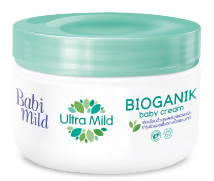 Kem dưỡng ẩm trẻ em Babi Mild Bioganik Cream (50g)