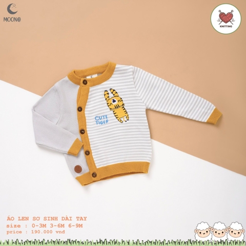 [MOON] Áo len cho bé sơ sinh thu đông Chính Hãng Moon Mẫu Mới 2023