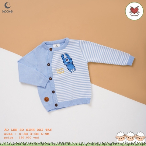 [MOON] Áo len cho bé sơ sinh thu đông Chính Hãng Moon Mẫu Mới 2023