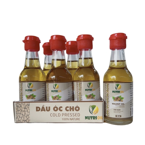 Dầu Óc Chó Ép Lạnh Nutri Oil 60ml