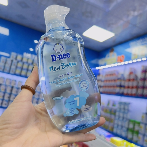 Sữa Tắm Gội Cho Bé Sơ Sinh Dnee Newborn 380ml Thái Lan (chính hãng)