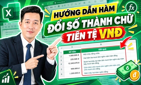 Hướng dẫn cách đổi số thành chữ trong Excel tự động (Kèm Add-in tải miễn phí) cho Windows & Mac OS