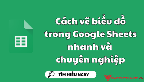 Cách vẽ biểu đồ trong Google Sheets nhanh và chuyên nghiệp