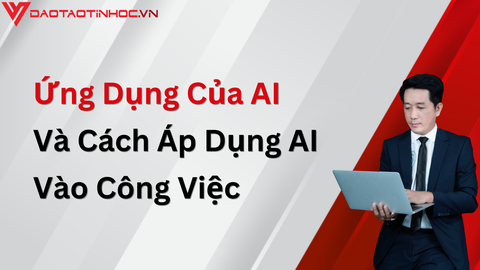 Ứng Dụng Của AI Và Cách Áp Dụng AI Vào Công Việc 