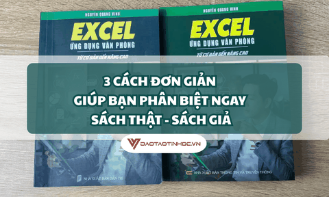 3 cách đơn giản giúp bạn phân biệt được ngay SÁCH THẬT -  SÁCH GIẢ