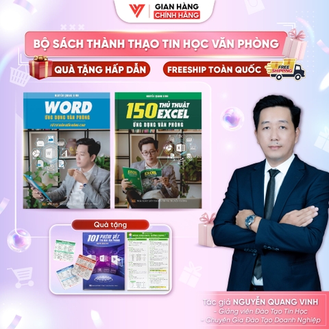 Bộ 2 Sách Word và 150 Thủ Thuật Excel Từ Cơ Bản Đến Nâng Cao