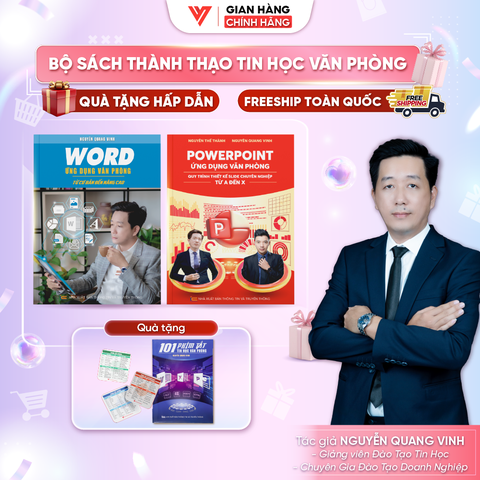 Bộ 2 Word - PowerPoint ứng dụng văn phòng
