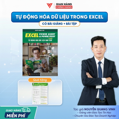 Sách Excel Power Query Và Power Pivot Cơ Bản - Tự Động Hóa Dữ Liệu Báo Cáo