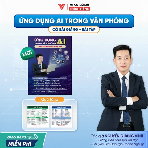 Sách Ứng Dụng AI Trong Văn Phòng Tăng Tốc Hiệu Quả Công Việc - D10