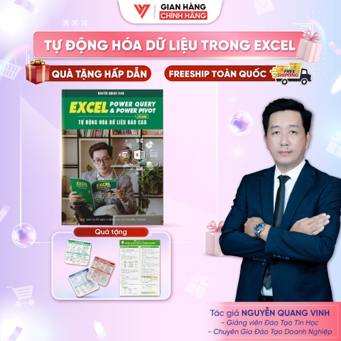 Sách Excel Power Query Và Power Pivot Cơ Bản - Tự Động Hóa Dữ Liệu Báo Cáo