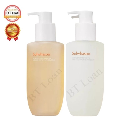 [ Mẫu Mới ] Sữa Rửa Mặt và tẩy trang Dịu Nhẹ Sulwhasoo Gentle Cleansing