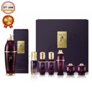 set tinh dầu dưỡng da trẻ 10 tuổi hoàn lưu cao giải quyết mọi vấn đề về da trả lại vẻ đẹp thanh xuân làn da whoo hwanyu