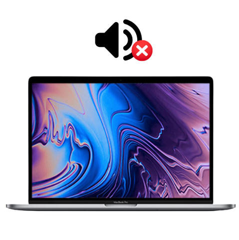Sửa main lỗi âm thanh Macbook Pro 15 inch 2019 A1990