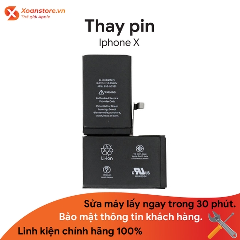 Thay Pin iPhone X
