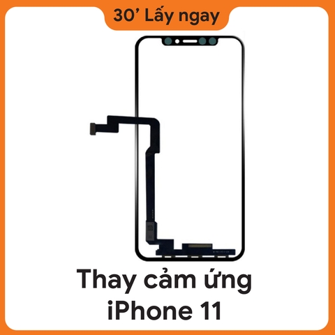 Thay kính cảm ứng iPhone 11