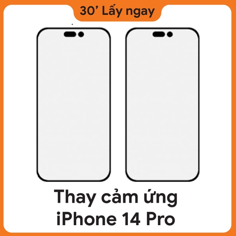 Thay kính cảm ứng iPhone 14 Pro