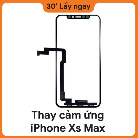 Thay kính cảm ứng iPhone Xs Max