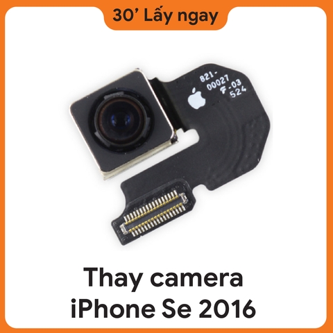 Thay Camera sau iPhone SE 2016