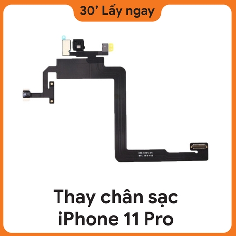 Thay chân sạc iPhone 11 Pro