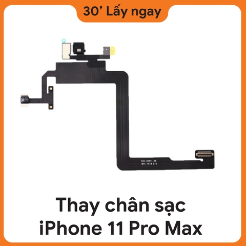 Thay chân sạc iPhone 11 Pro Max