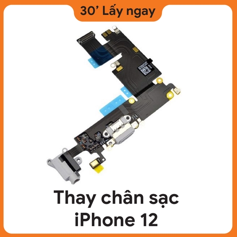 Thay chân sạc iPhone 12