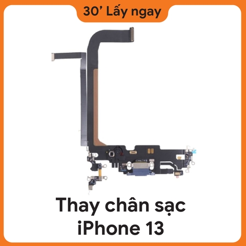 Thay chân sạc iPhone 13