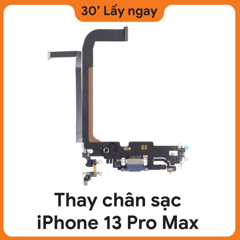 Thay chân sạc iPhone 13 Pro Max