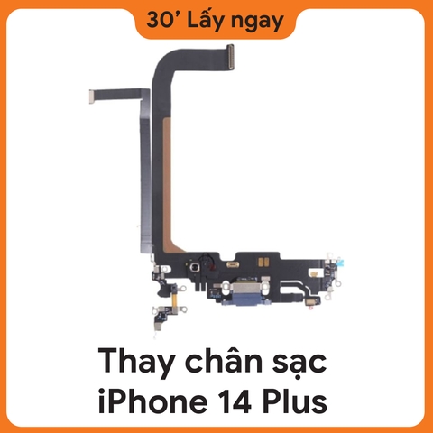 Thay chân sạc iPhone 14 Plus