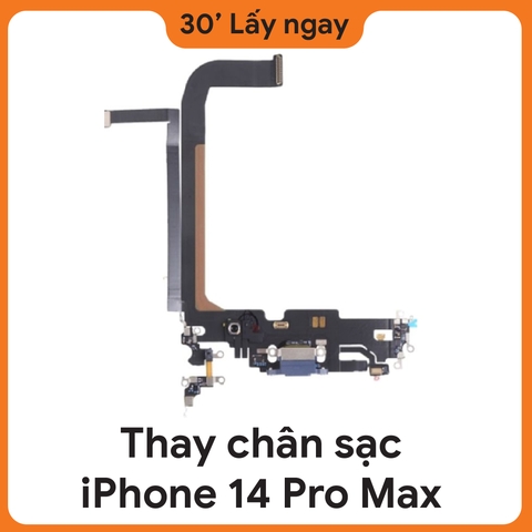 Thay chân sạc iPhone 14 Pro Max