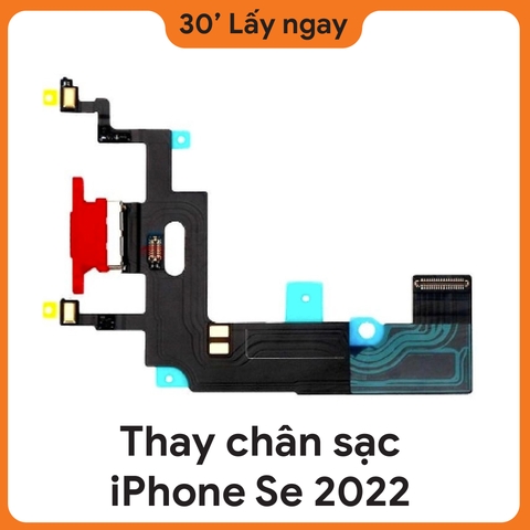 Thay chân sạc iPhone SE 2022