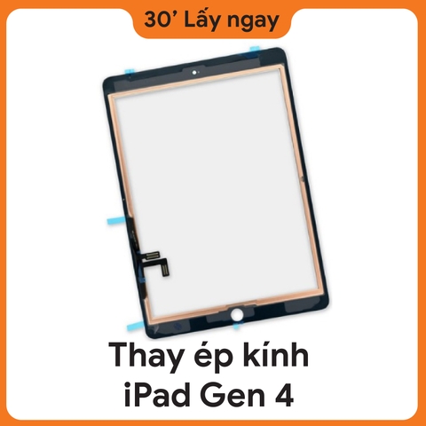 Thay ép kính iPad Gen 4