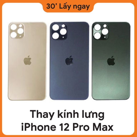 Thay Kính Lưng iPhone 12 Pro Max