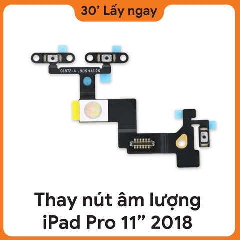 Thay Dây Âm Lượng iPad Pro 11 2018