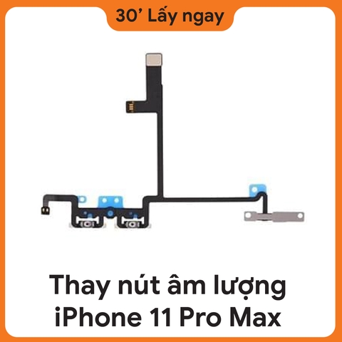 Thay cáp âm lượng iPhone 11 Pro Max