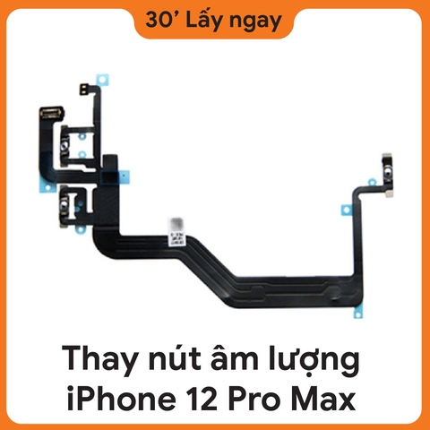 Thay cáp âm lượng iPhone 12 Pro Max